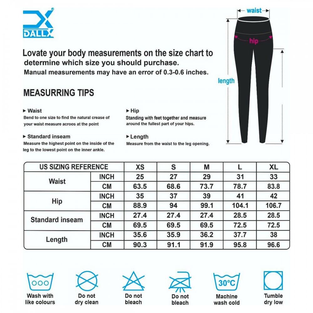 Gym/Yoga High Waist Leggings for Compression Workout