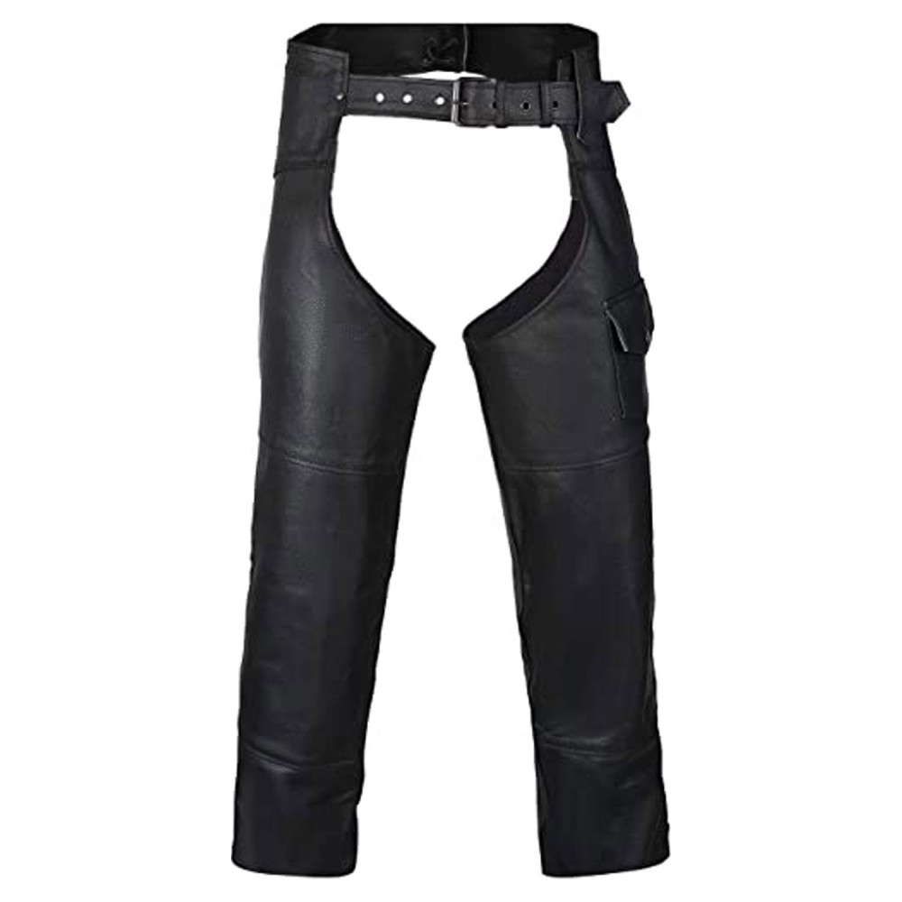 Leather Motorcycle Chaps for Men’s