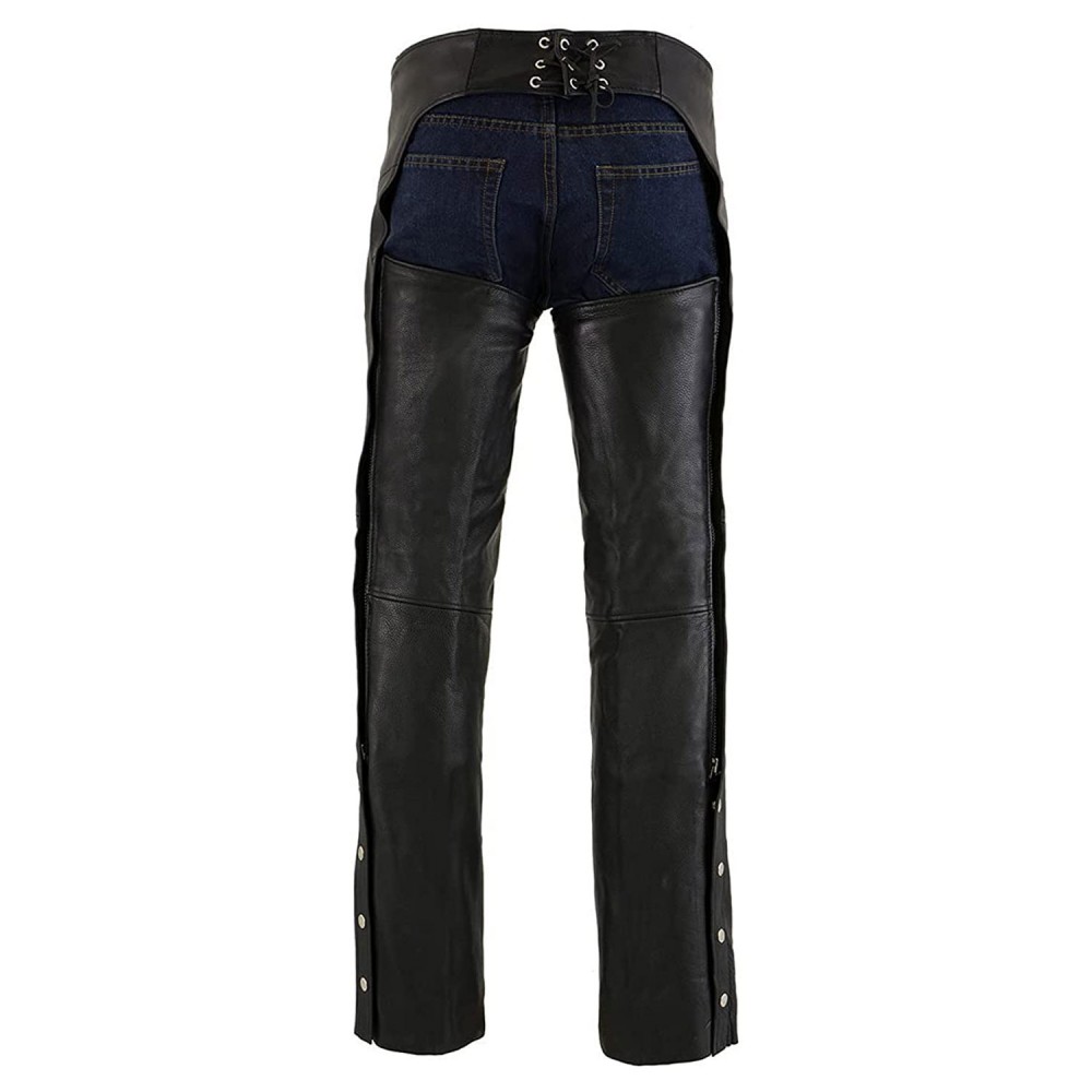 Leather Motorcycle Chaps for Men’s