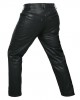 Men's Genuine Cow Skin Motorcycle Leather Pant