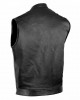  SOA Men's Motorcycle Club Leather Vest 