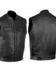  SOA Men's Motorcycle Club Leather Vest 