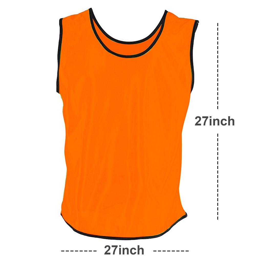 Sports Scrimmage Nylon Mesh Team Practice Vest